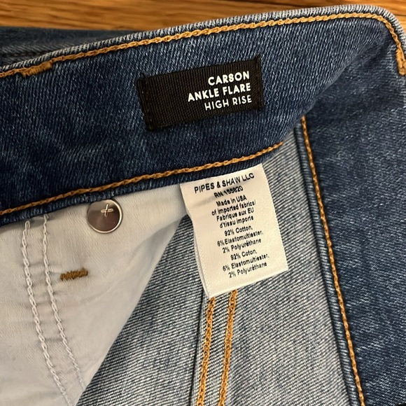 EUC Veronica Beard Carson Ankle Flare High Rise SZ 26 - Picture 4 of 5